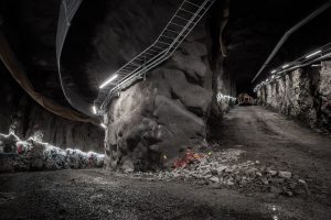 Access tunnels, Pilot plant for Hydrogen Storage, Luleå Sweden