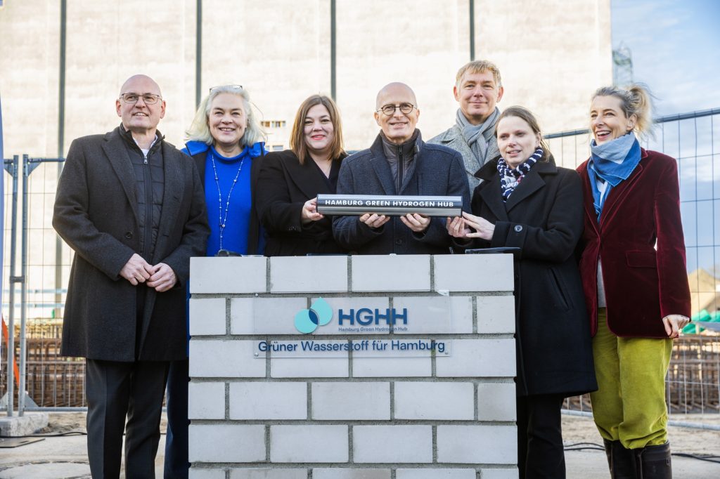 Foundation stone laid for 100 MW electrolyzer in Hamburg